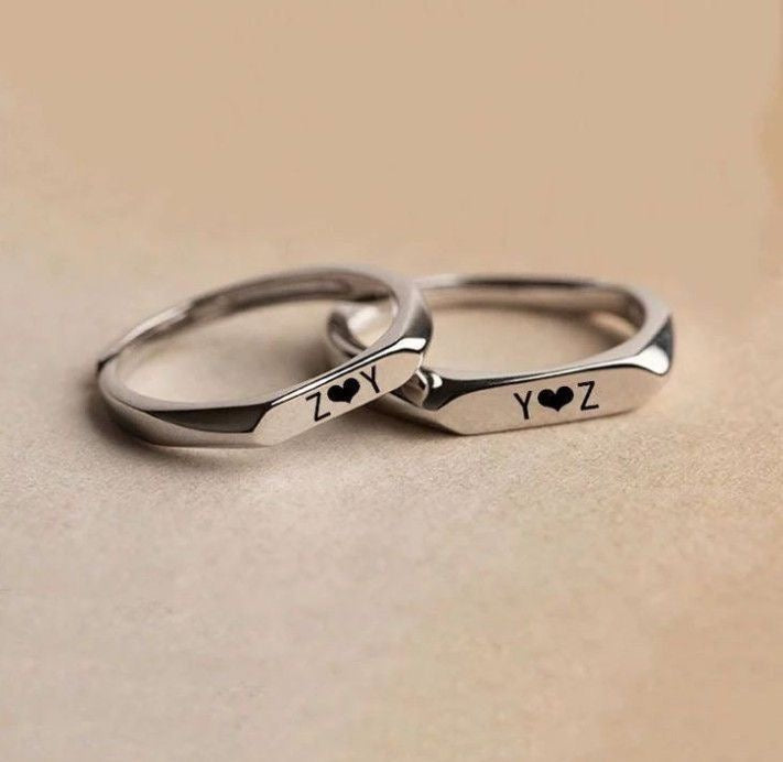 ANILLO PLACA MINIMALISTA PERSONALIZADO