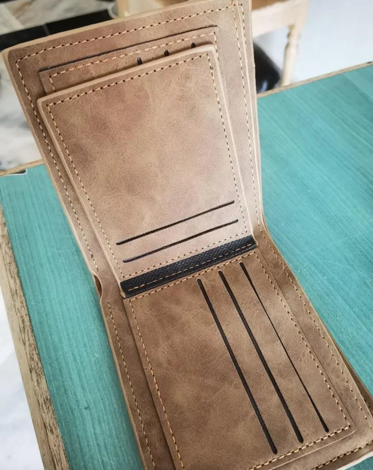 CARTERAS PARA HOMBRE LEATHER SINTÉTICO PERSONALIZABLES