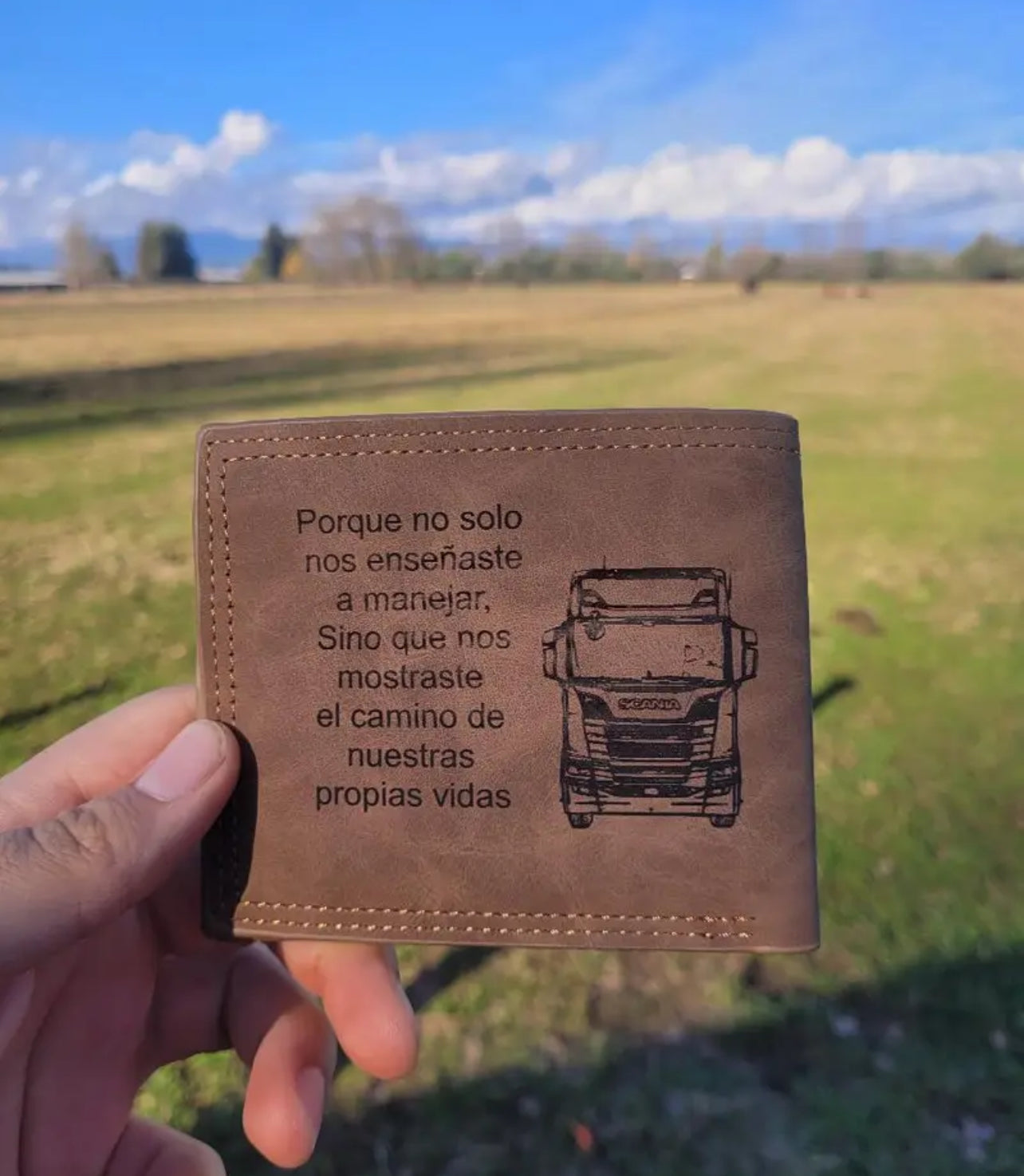 CARTERAS PARA HOMBRE LEATHER SINTÉTICO PERSONALIZABLES