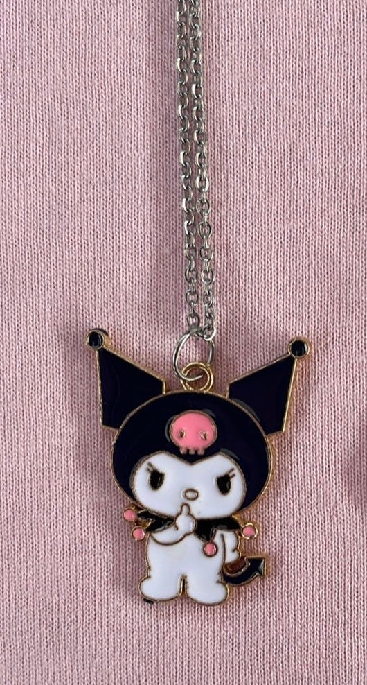 COLLAR KUROMI HELLO KITTY MINIMALISTA