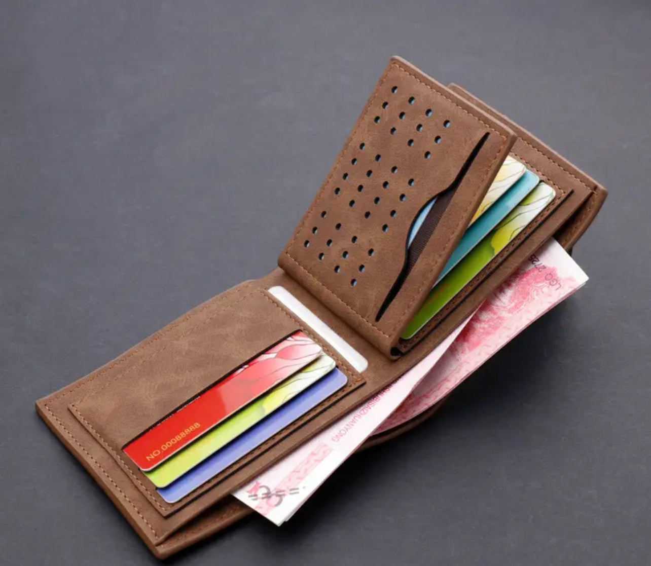 CARTERAS PARA HOMBRE LEATHER SINTÉTICO PERSONALIZABLES
