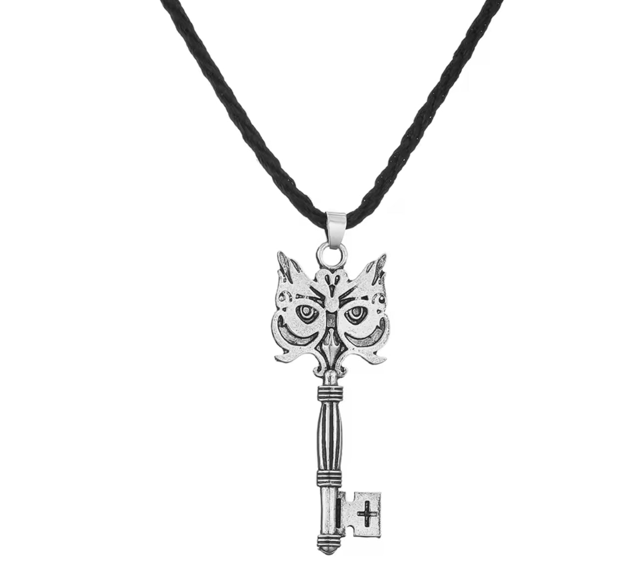 COLLAR VINTAGE LLAVE DE BÚHO TRIBAL