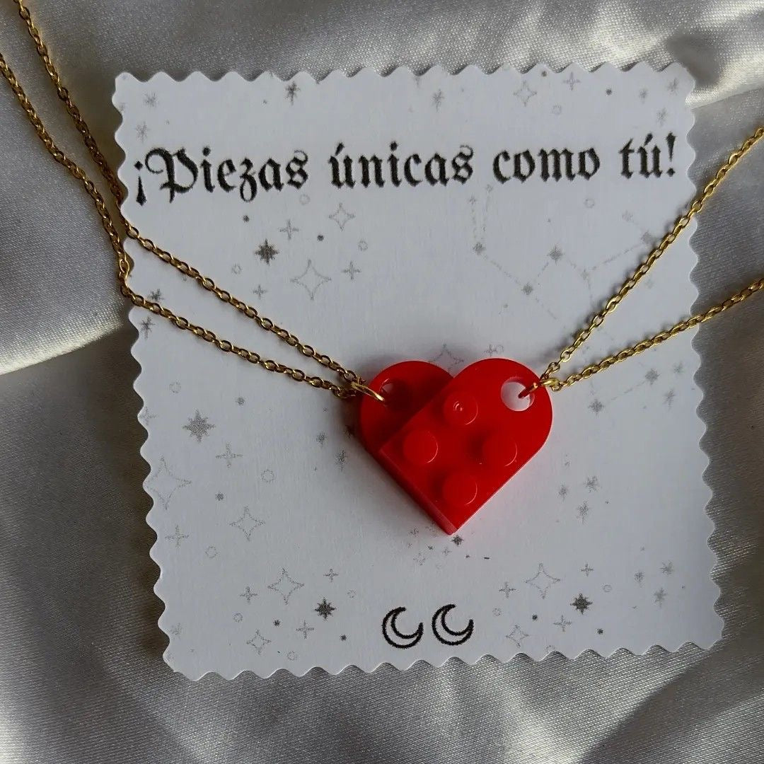 COLLARES LEGO DE PAREJA