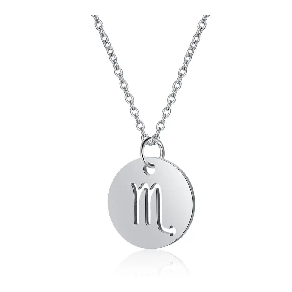 COLLAR SÍMBOLO SIGNO ZODIACAL MINIMALISTA