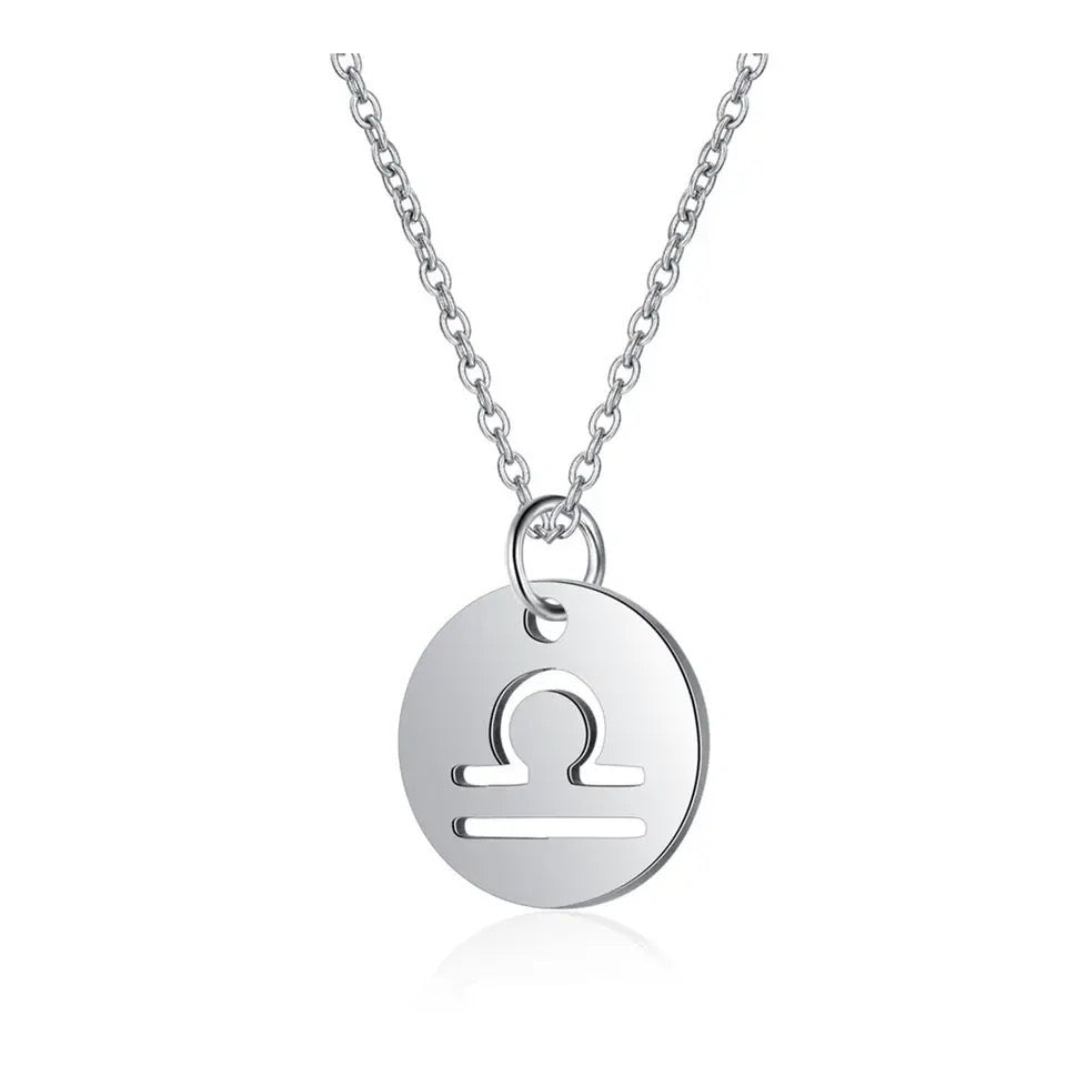 COLLAR SÍMBOLO SIGNO ZODIACAL MINIMALISTA