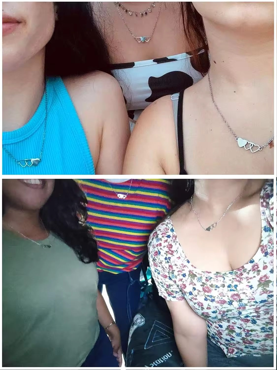 COLLARES BFF MEJORES AMIGAS MATCHING GRUPO DE AMIGAS PERSONALIZADOS
