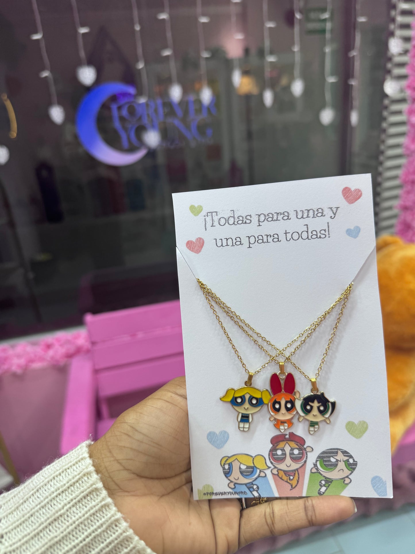 COLLARES DE MEJORES AMIGAS CHICAS SUPERPODEROSAS