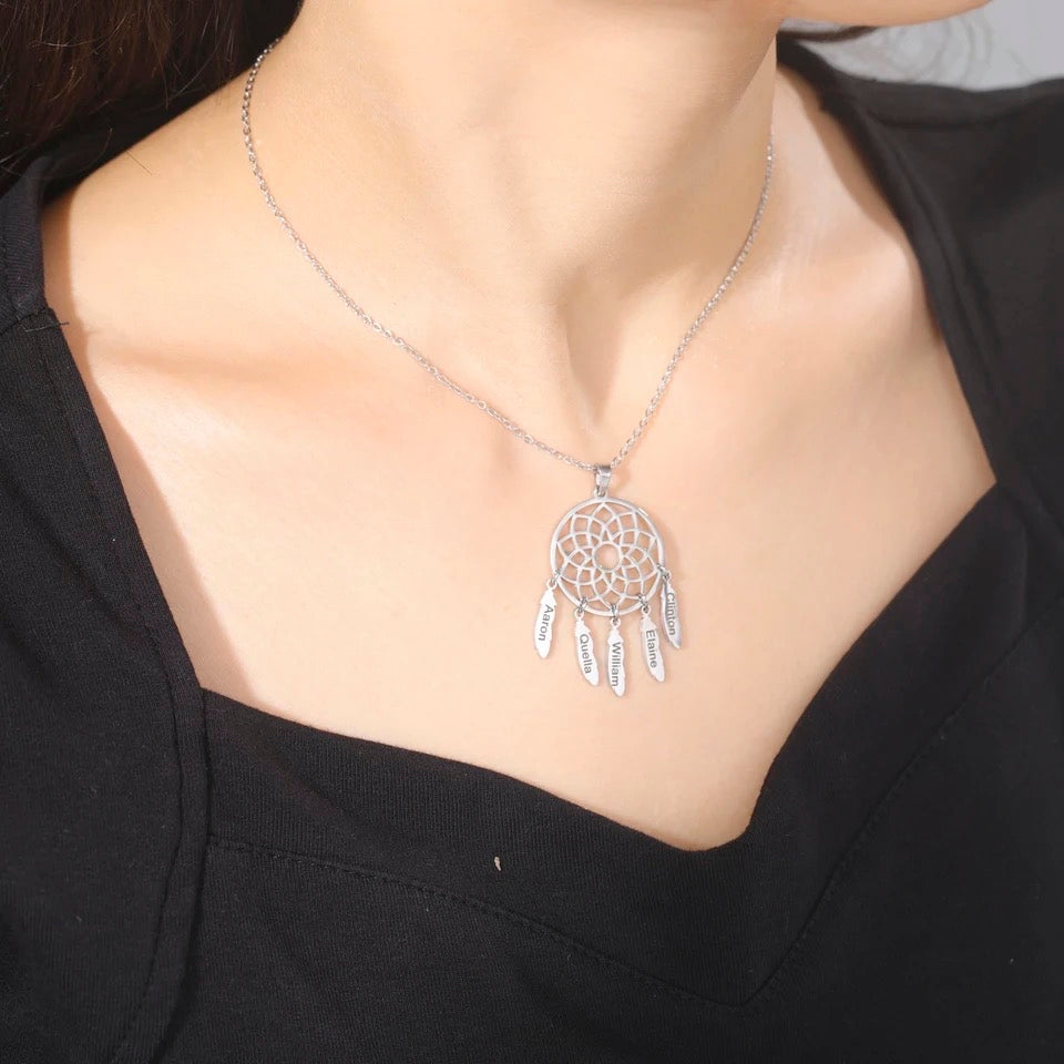 COLLAR ATRAPASUEÑOS GRANDE PERSONALIZABLE