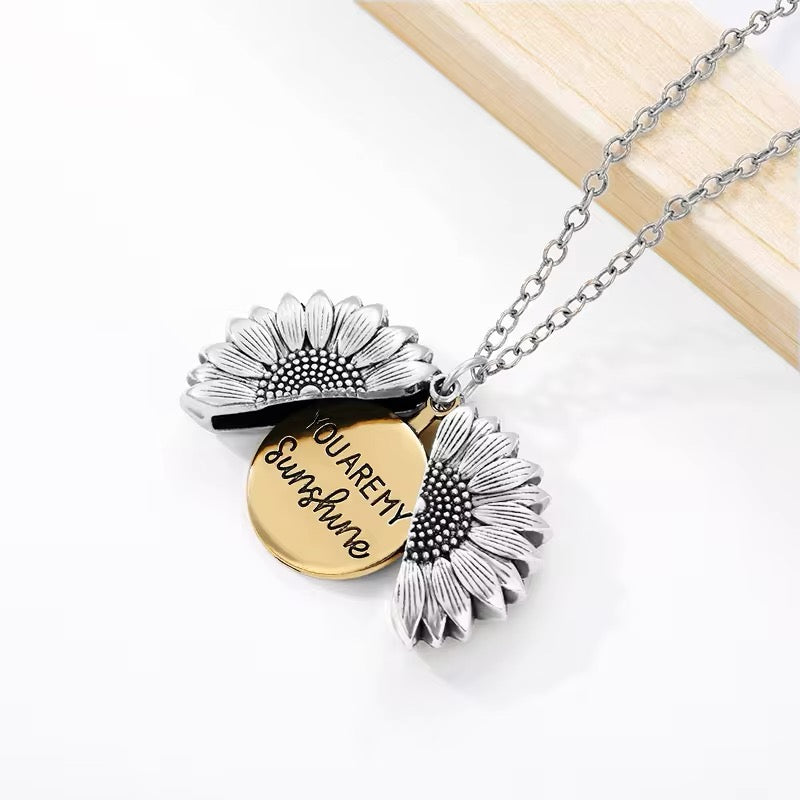 COLLAR YOU ARE MY SUNSHINE GIRASOL