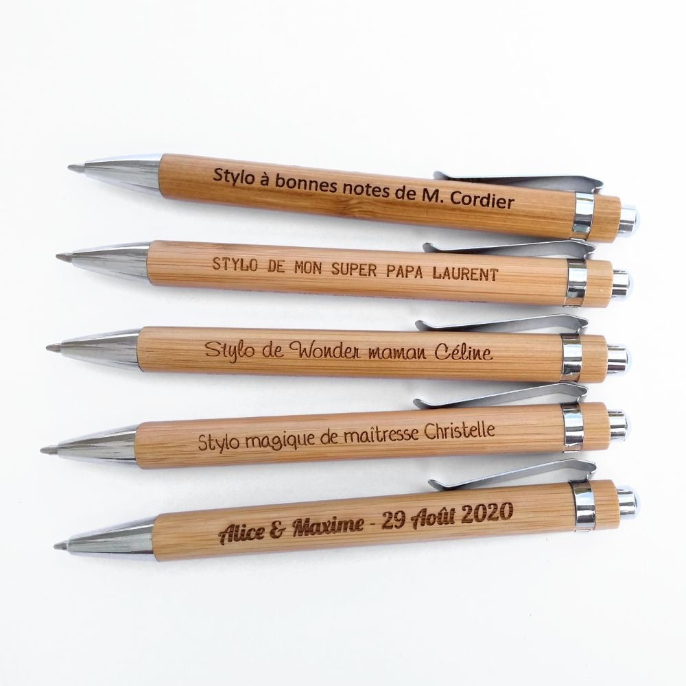 LAPICEROS EN MADERA  PERSONALIZADOS