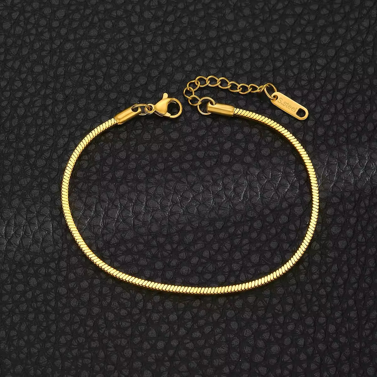 BRAZALETE ELEGANTE FINO MINIMALISTA ACERO