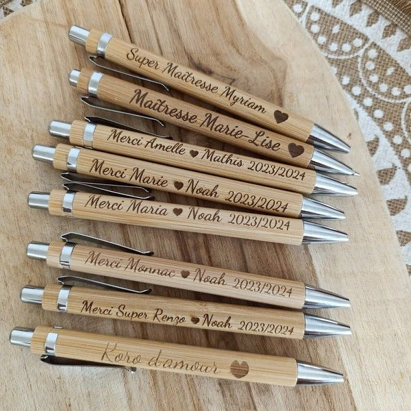 LAPICEROS EN MADERA  PERSONALIZADOS