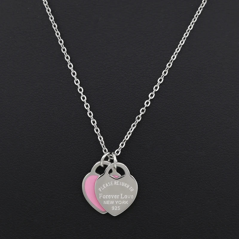 COLLAR MINIMALISTA ELEGANTE FOREVER LOVE NEW YORK