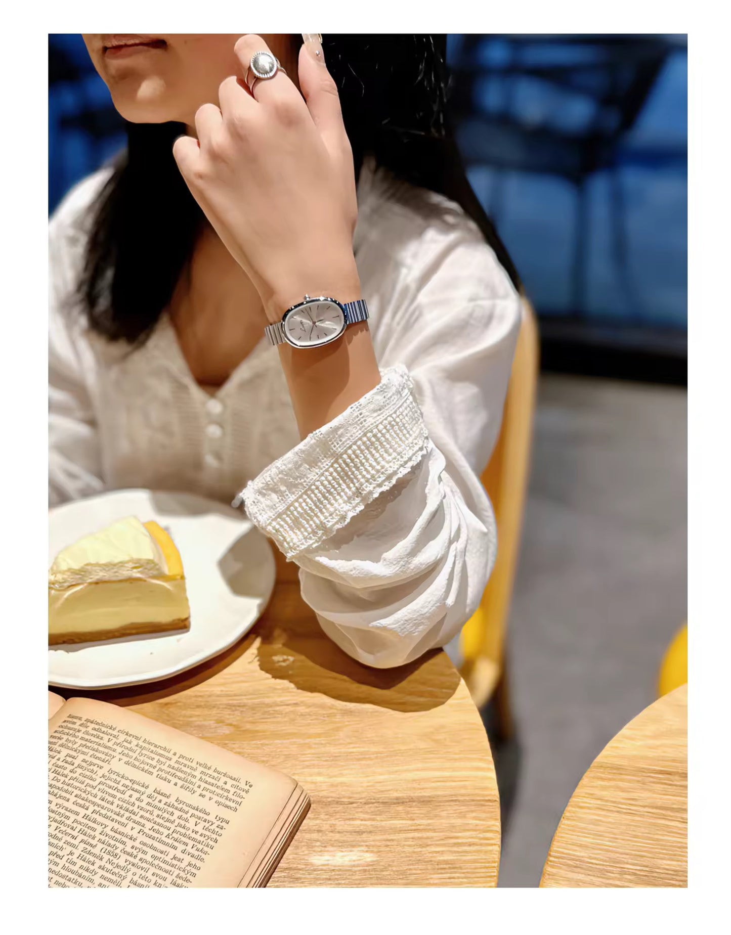 RELOJ FEMENINO CORREA AJUSTABLE  ACERO DISEÑO ELEGANTE