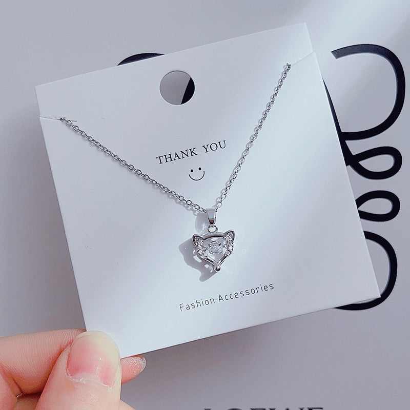 COLLARES CADENA  ESTILO KOREANO MINIMALISTA DISEÑOS  ELEGANTES CRISTALES DE CIRCONIA