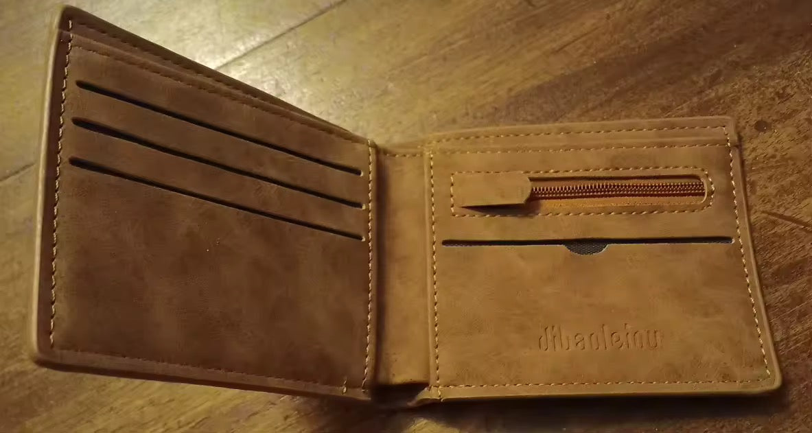 CARTERAS PARA HOMBRE LEATHER SINTÉTICO PERSONALIZABLES