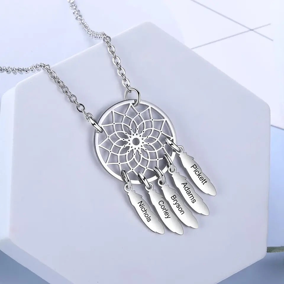COLLAR ATRAPASUEÑOS GRANDE PERSONALIZABLE