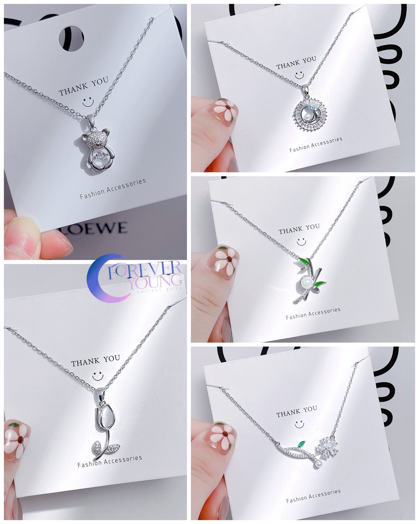 COLLARES CADENA  ESTILO KOREANO MINIMALISTA DISEÑOS  ELEGANTES CRISTALES DE CIRCONIA
