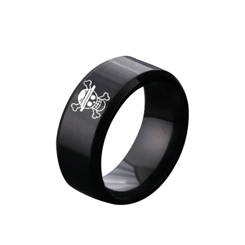 ANILLO ONE PIECE LUFFY  EN ACERO INOXIDABLE ANIME
