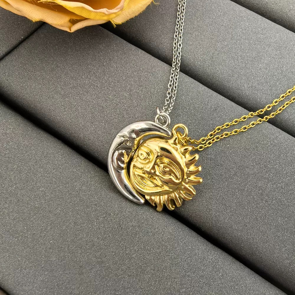 COLLARES PROMESA SOL & LUNA CELESTIAL