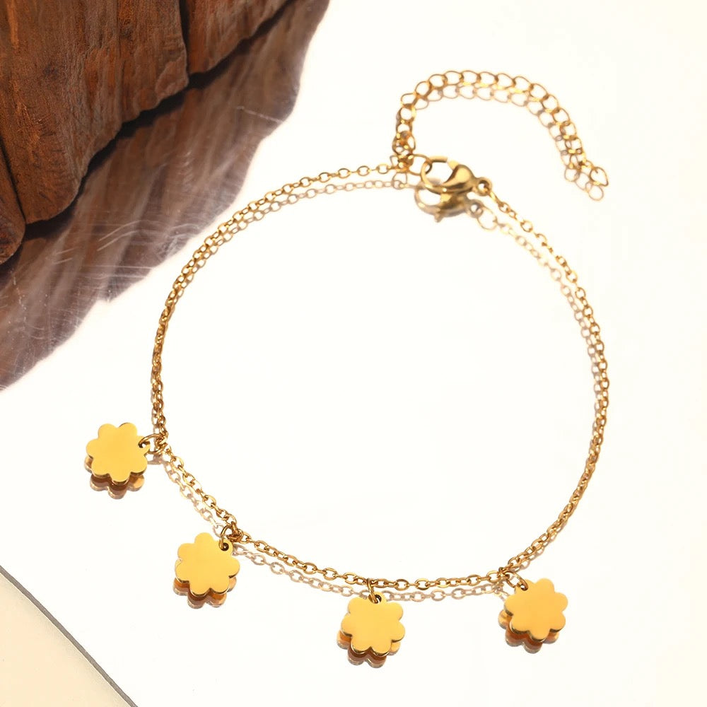 BRAZALETE FLORES KAWAII
