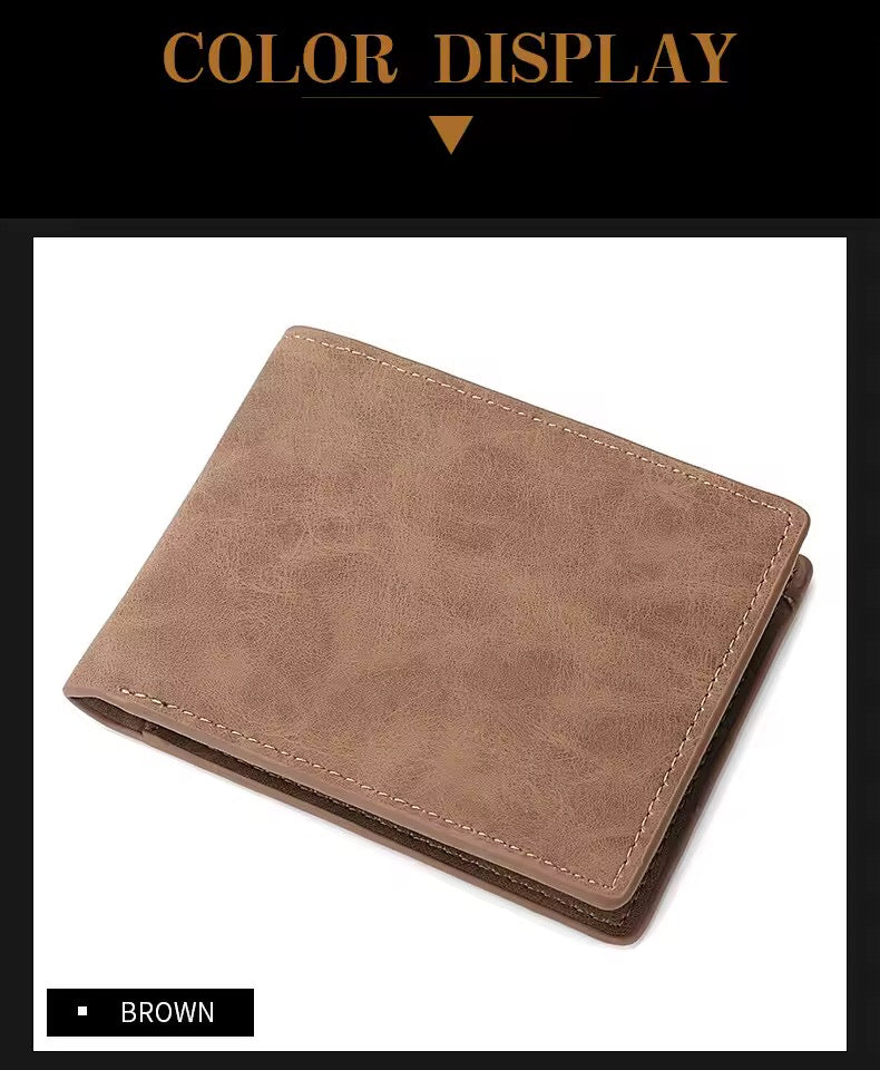 CARTERAS PARA HOMBRE LEATHER SINTÉTICO PERSONALIZABLES