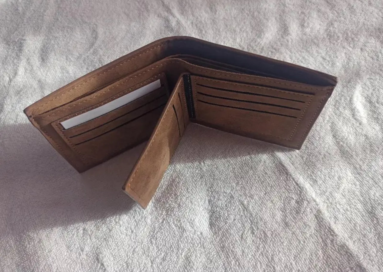 CARTERAS PARA HOMBRE LEATHER SINTÉTICO PERSONALIZABLES