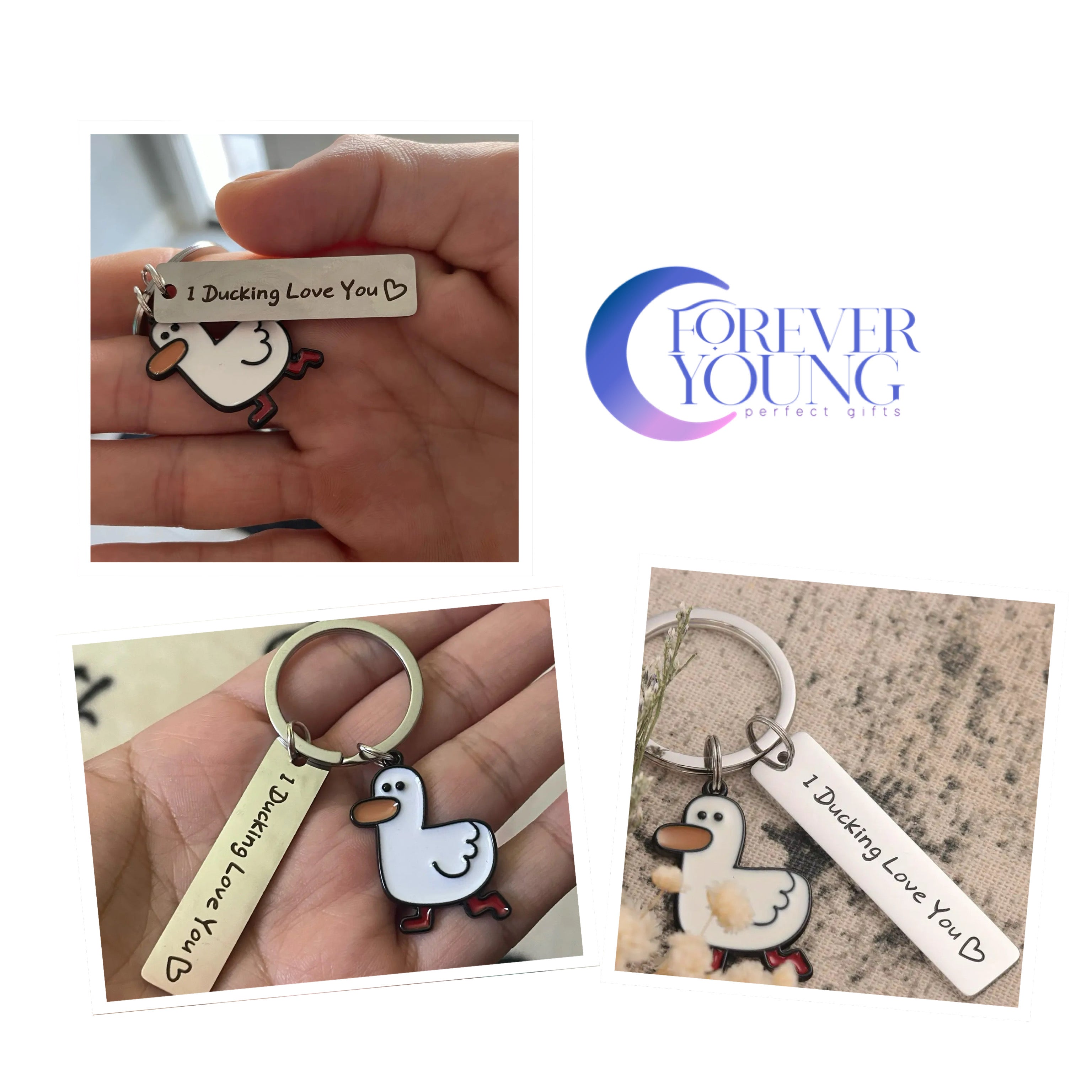 Llavero Único Y Duradero De Acero Inoxidable: Un Regalo De La Esposa Al