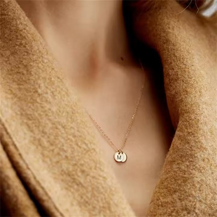 COLLAR DIJES CIRCULARES MINIMALISTAS PERSONALIZADOS