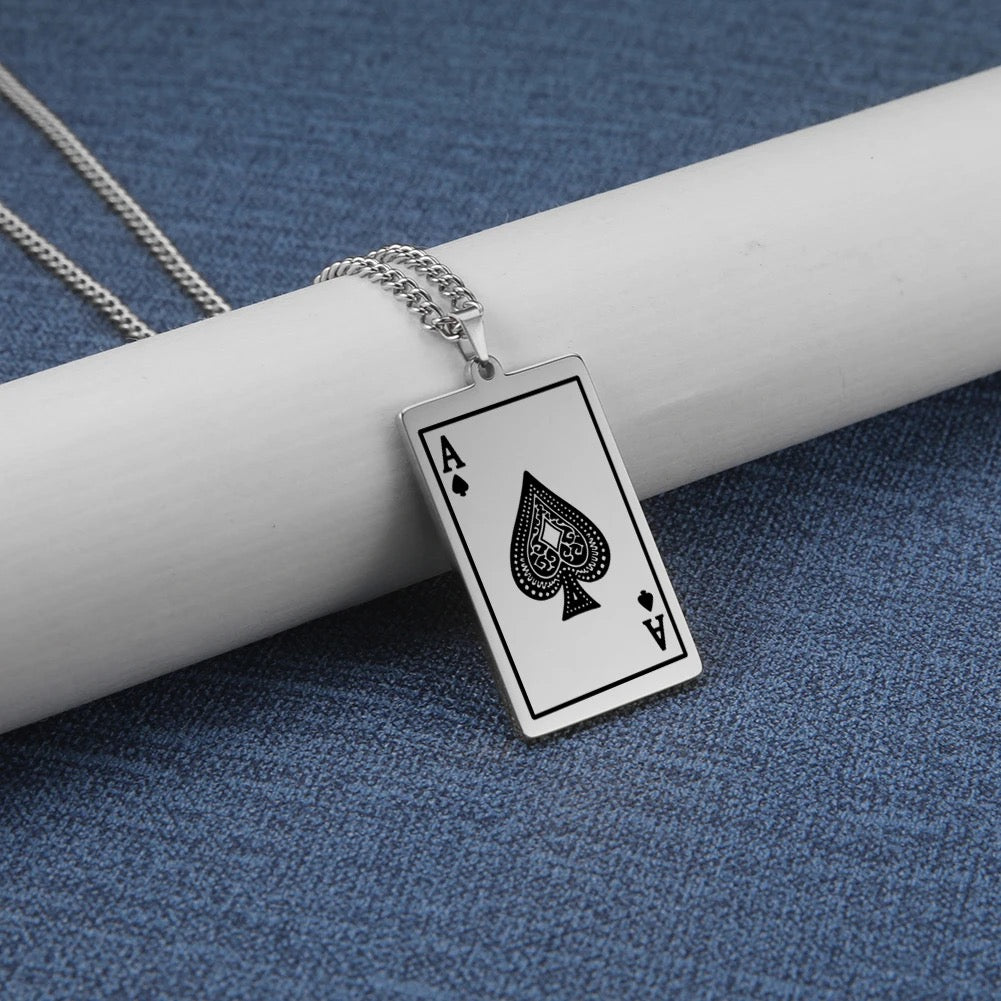 COLLAR CARTA DE PÓKER