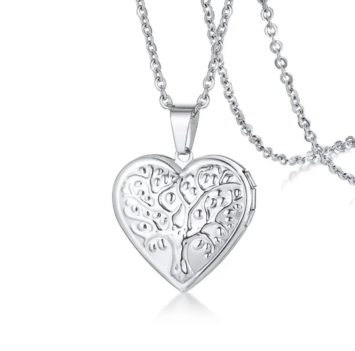 COLLAR CORAZÓN GRANDE CON DISEÑO MARCO DE FOTOS