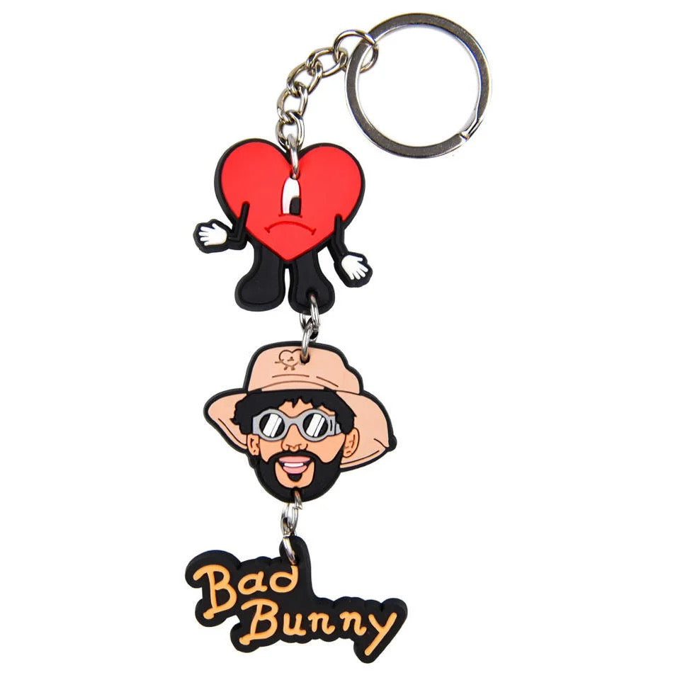LLAVEROS BAD BUNNY UNISEX EL CONEJO MALO