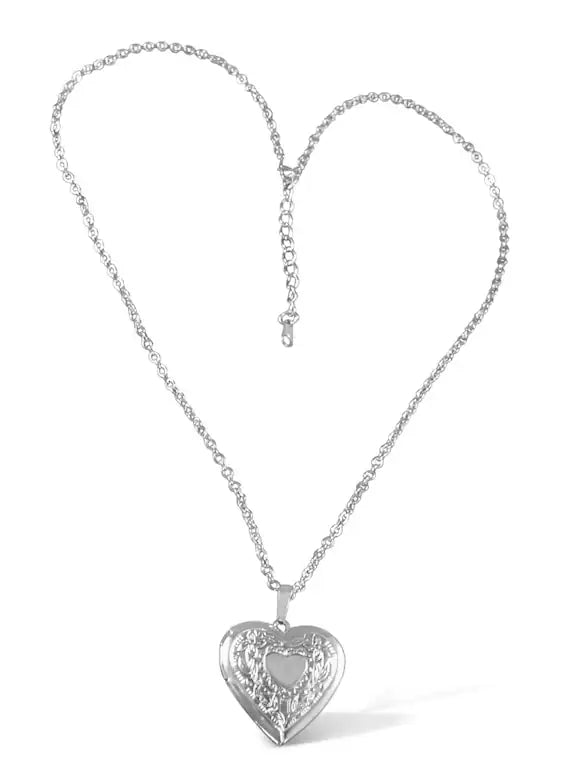 COLLAR CORAZÓN GRANDE CON DISEÑO MARCO DE FOTOS
