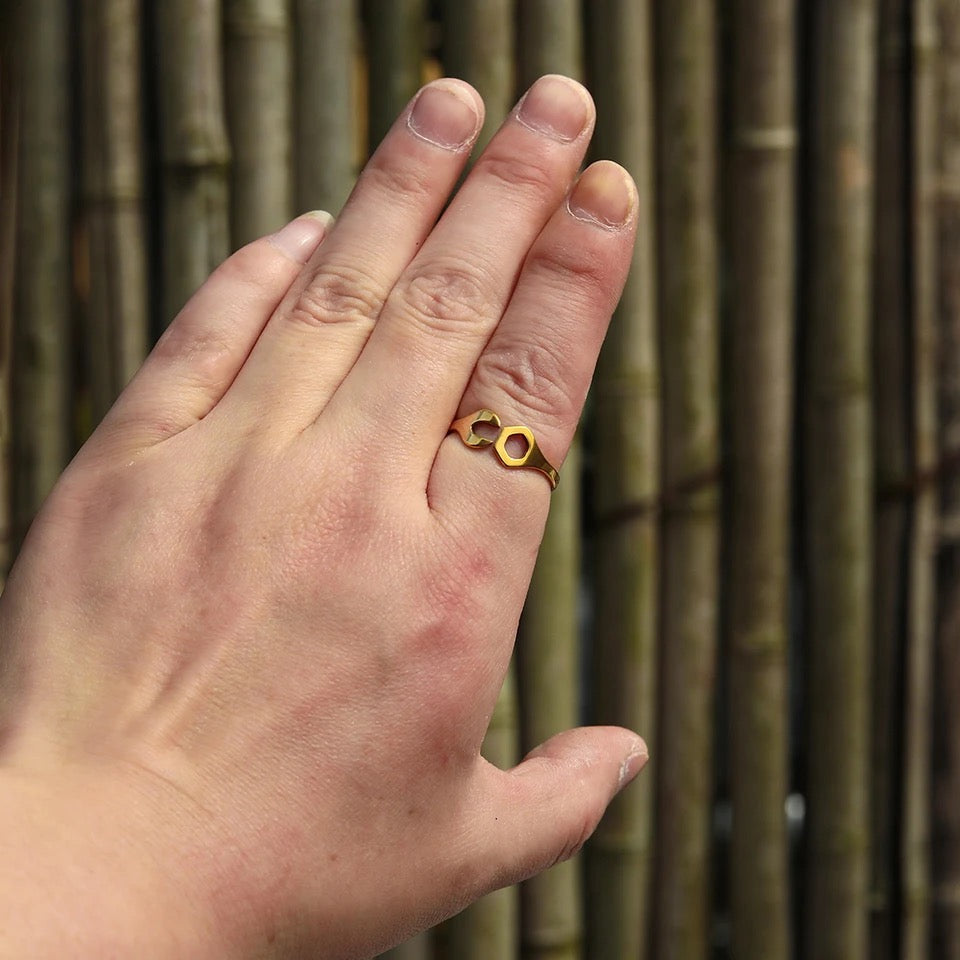 ANILLO TUERCA INGENIERÍA MINIMALISTA