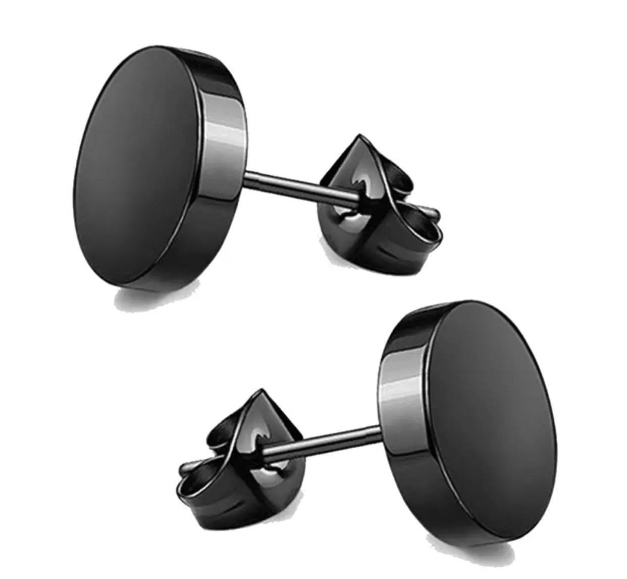 PAR ARETES PUNK ACERO INOXIDABLE