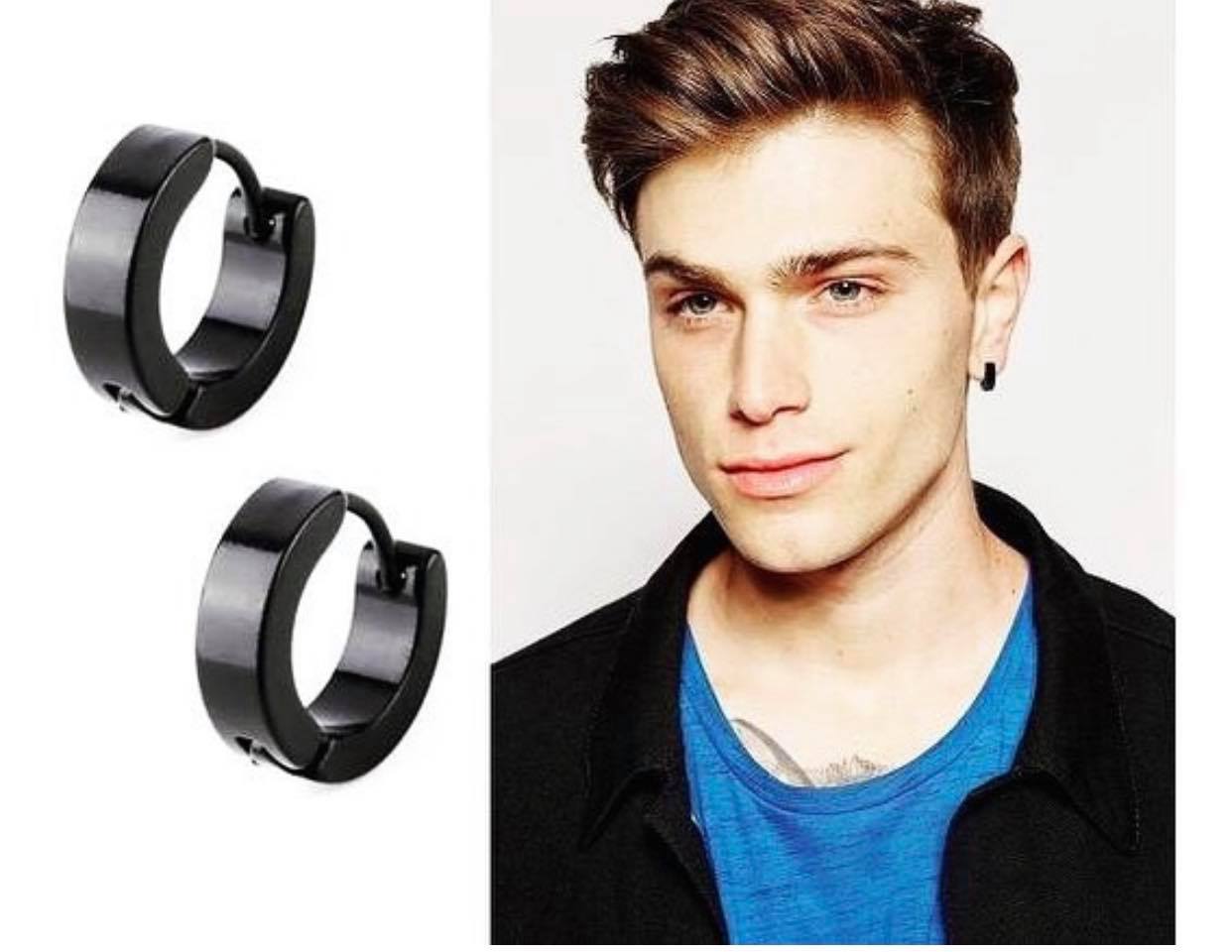 PAR ARETES PUNK ACERO INOXIDABLE
