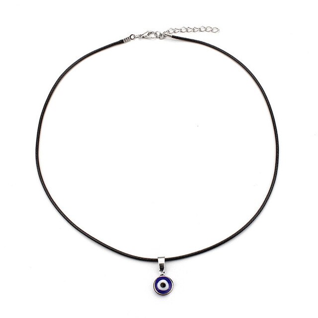 COLLAR MINIMALISTA OJO TURCO PLANO