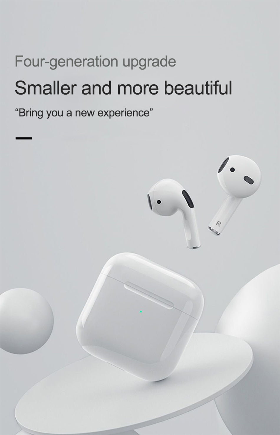 Airpods Pro 4 TWS réplica
