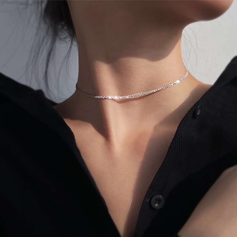 GARGANTILLA CHOCKER ELEGANTE BRILLANTE