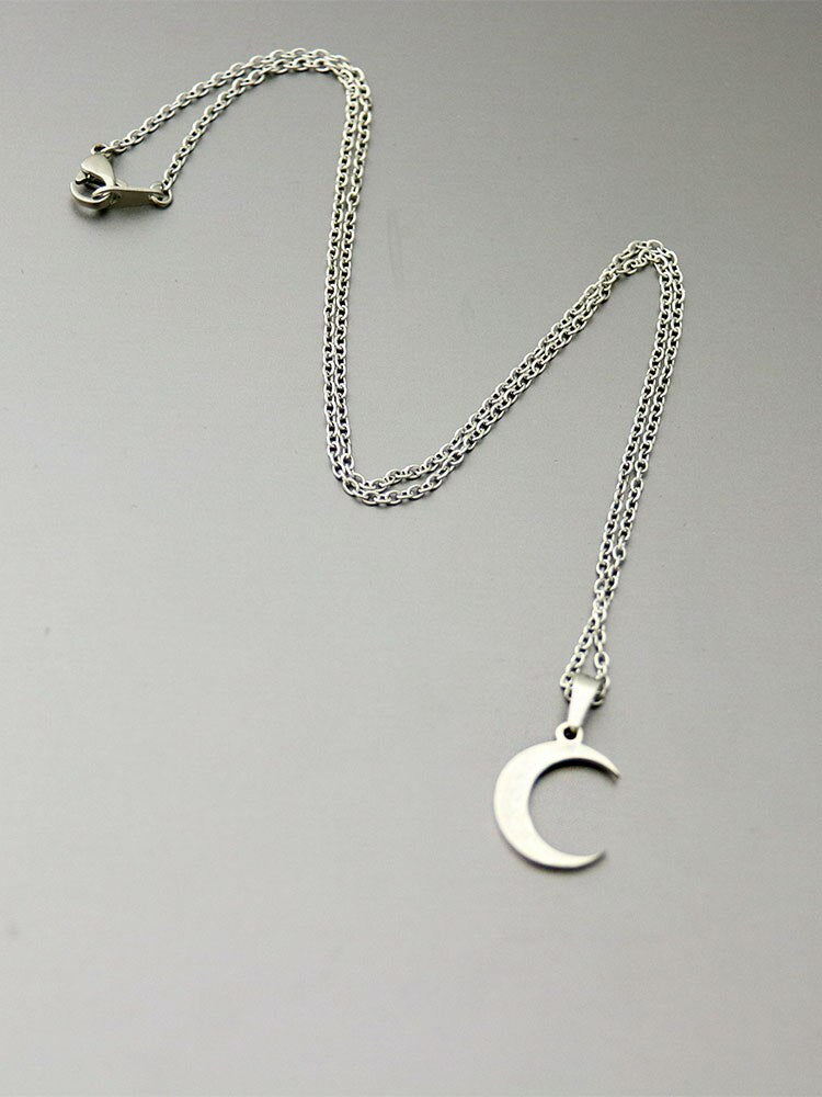 COLLAR LUNA MINIMALISTA LITTLE MOON ☾