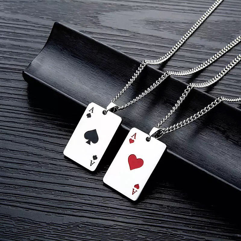COLLAR CARTA DE PÓKER
