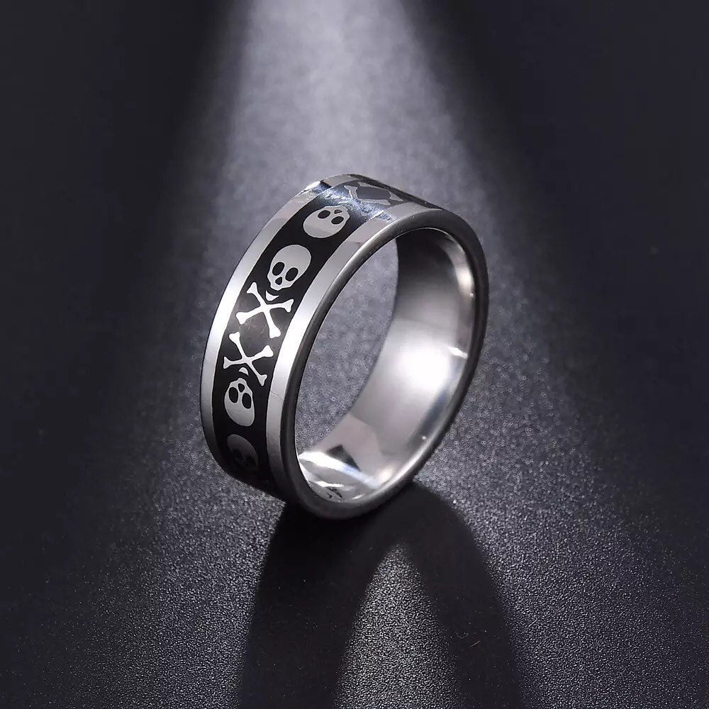ANILLOS FIBRA DE CARBONO  ACERO INOXIDABLE