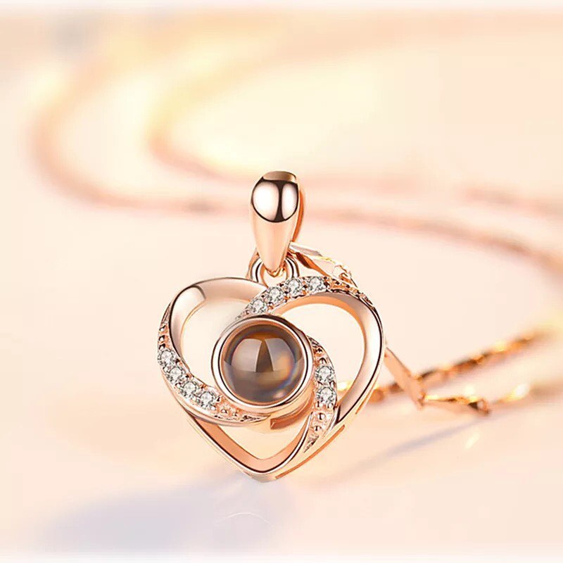 COLLAR TE AMO EN 100 IDIOMAS DIFERENTES