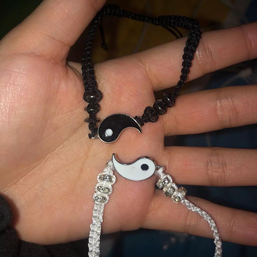 BRAZALETES YIN YANG PAREJA