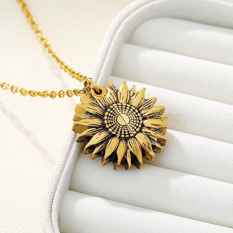 COLLAR YOU ARE MY SUNSHINE GIRASOL