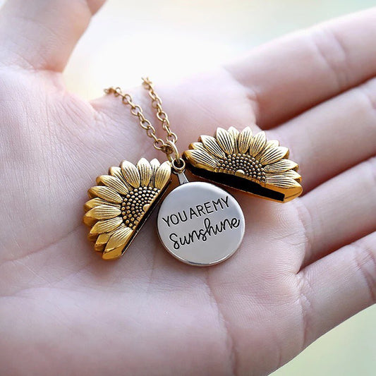 COLLAR YOU ARE MY SUNSHINE GIRASOL