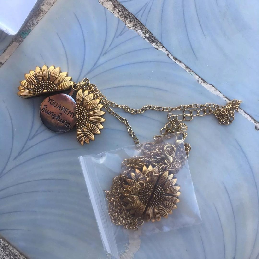 COLLAR YOU ARE MY SUNSHINE GIRASOL