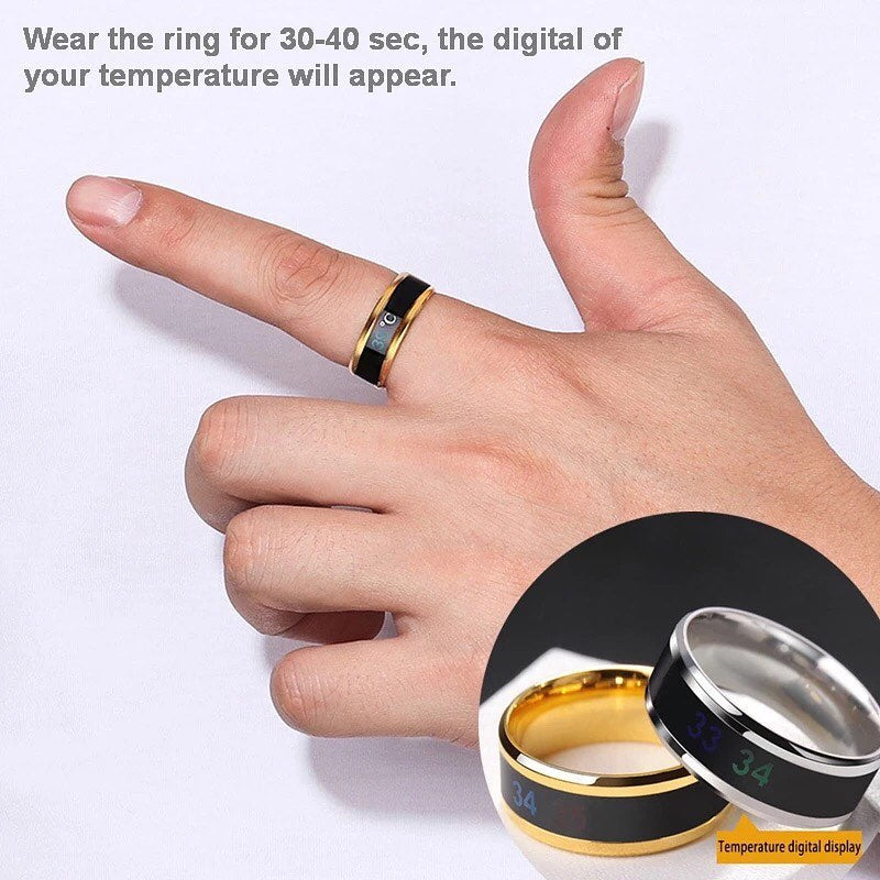 ANILLO INTELIGENTE DE TEMPERATURA CORPORAL