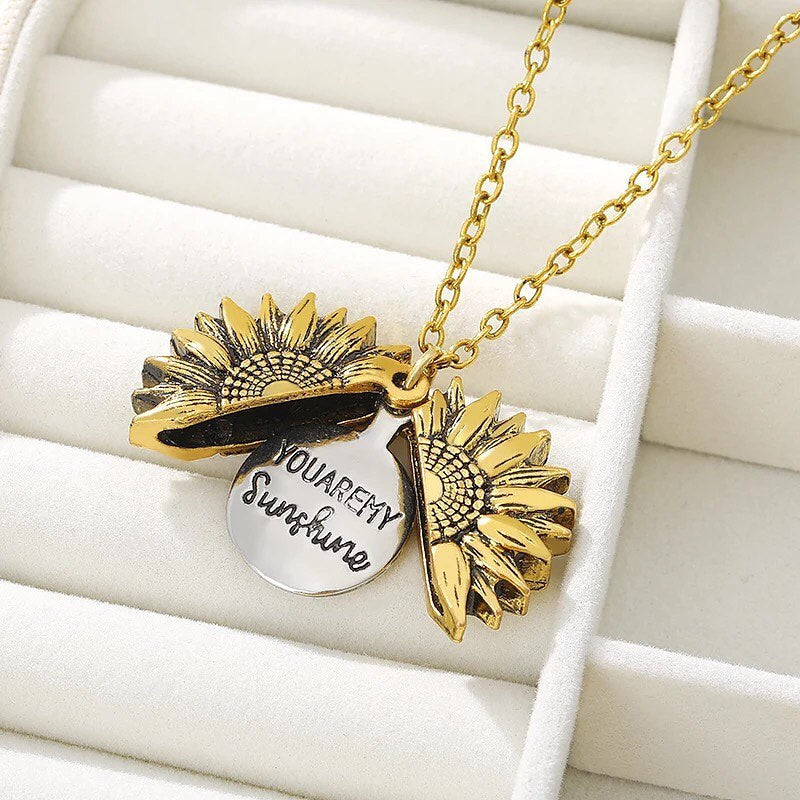 COLLAR YOU ARE MY SUNSHINE GIRASOL