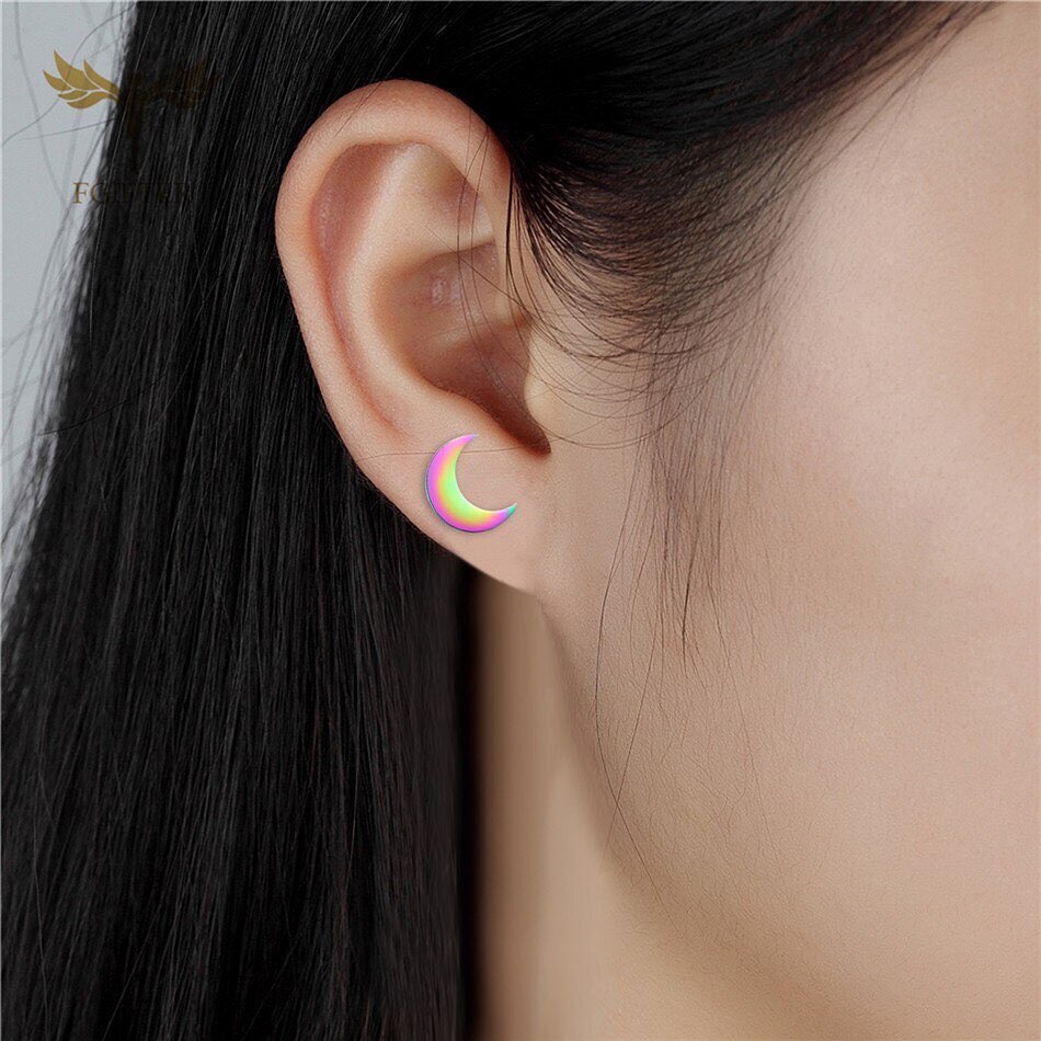 ARETES MINIMALISTAS ACERO